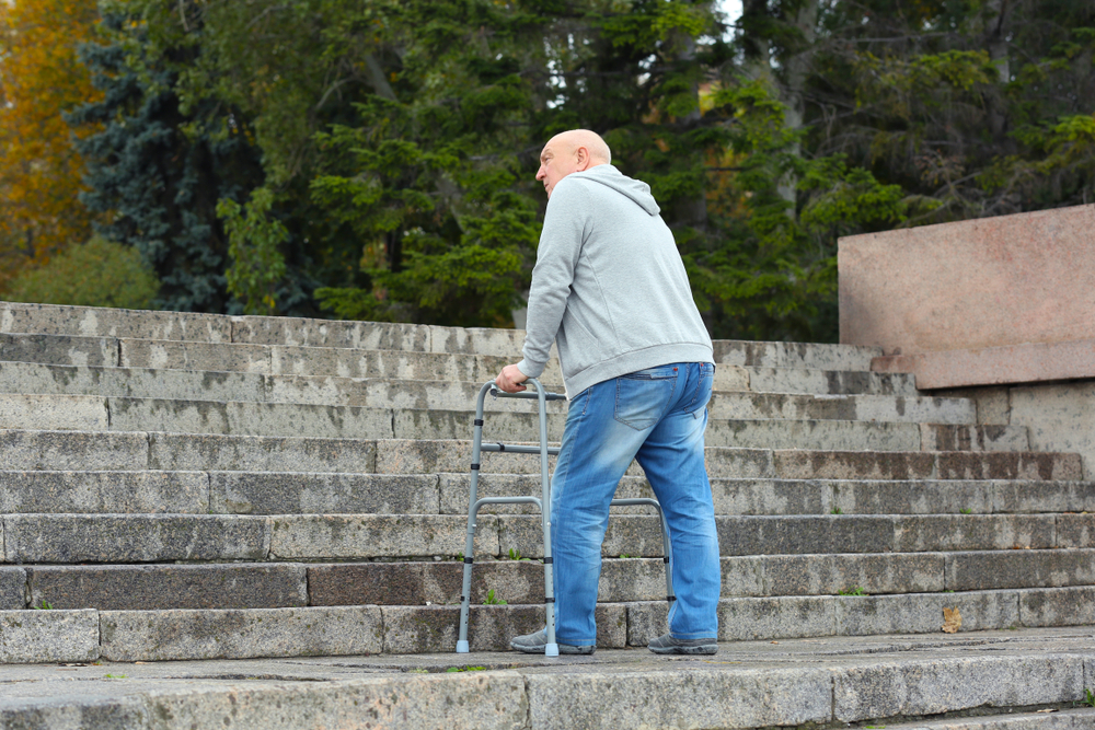 caminowestwind-senior-going-up-stairs-outside